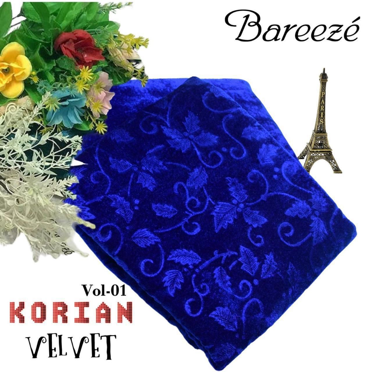 Korean Velvet 2Pc