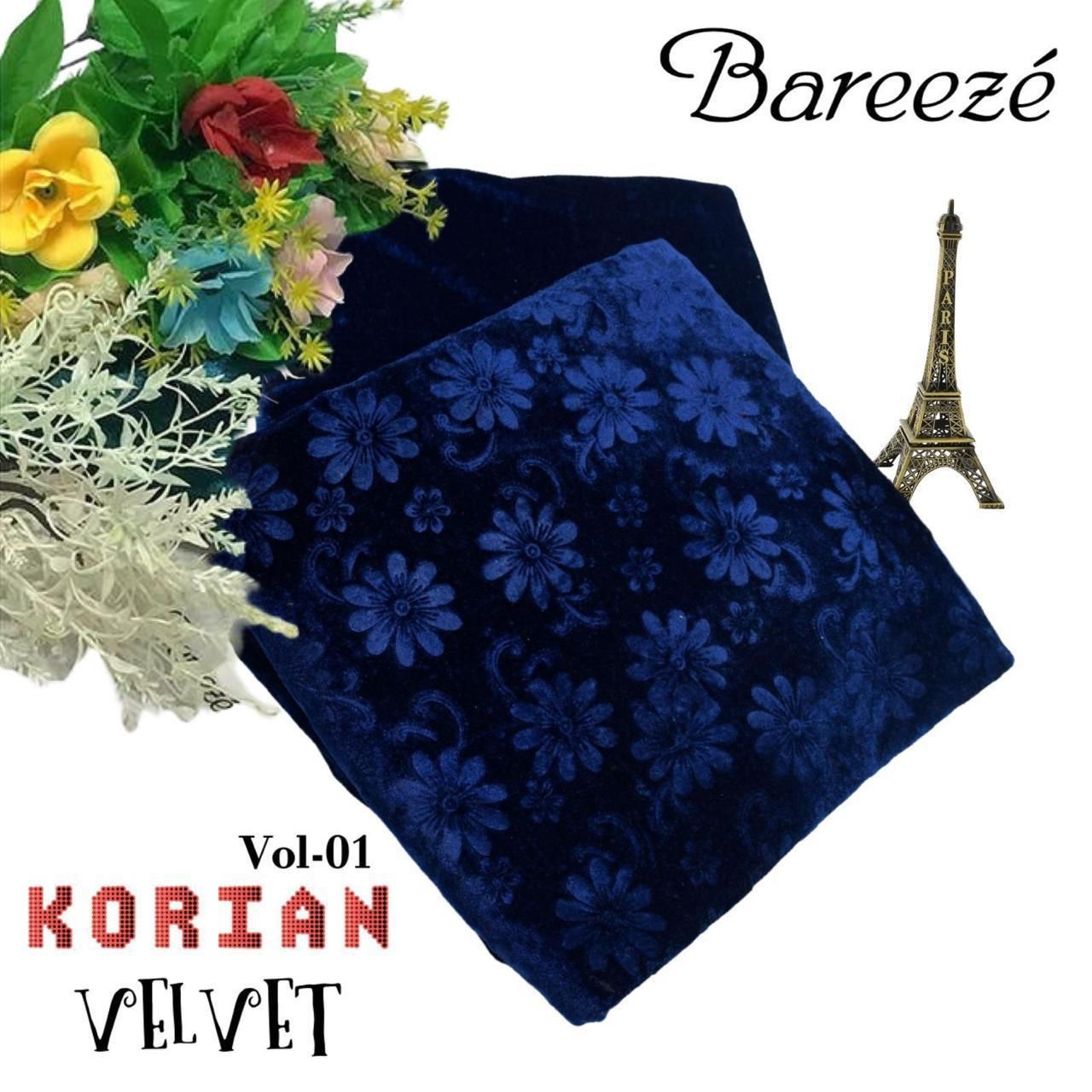 Korean Velvet 2Pc