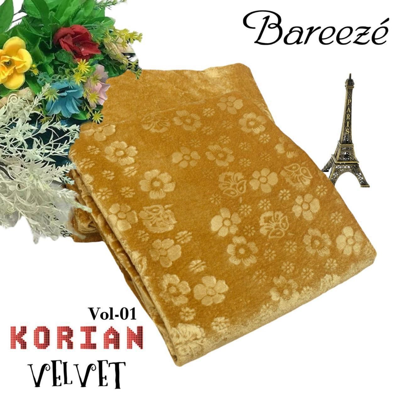 Korean Velvet 2Pc