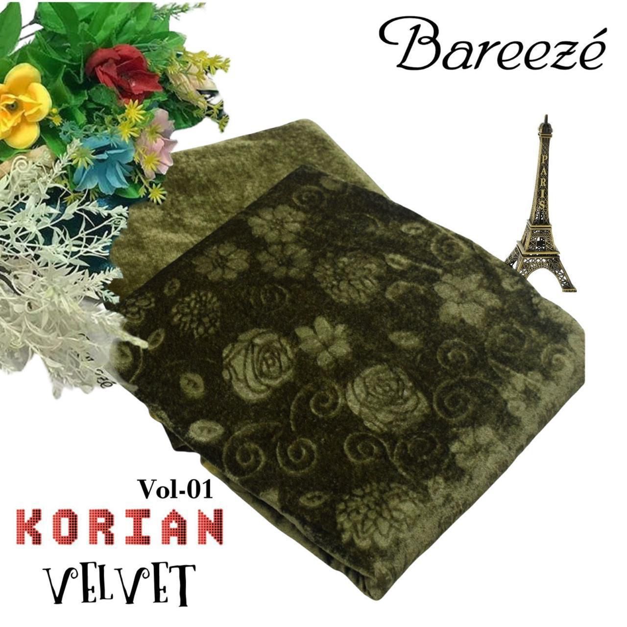 Korean Velvet 2Pc