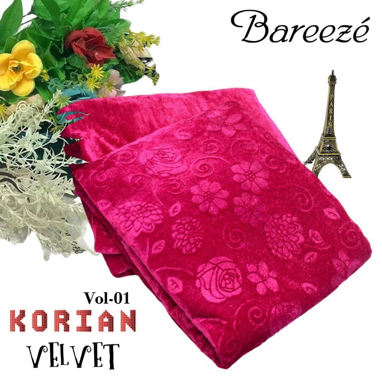 Korean Velvet 2Pc